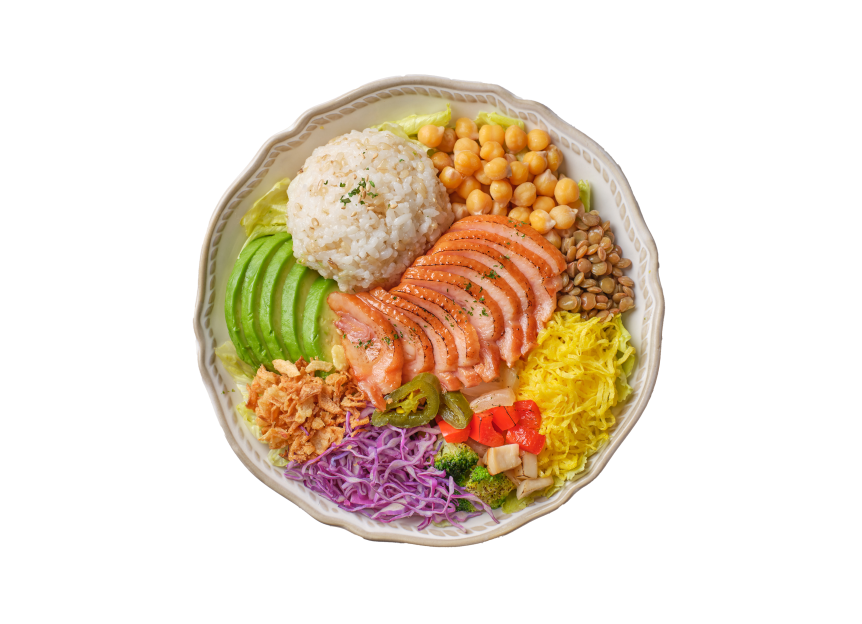 훈제오리 포케